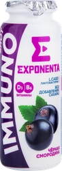 Продукт кисломолочный EXPONENTA Immuno shot Черная смородина, 100г