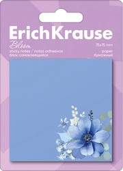 Блок для записей ERICHKRAUSE Pastel bloom самоклеящийся, 7,5х7,5см, 50 листов, Арт. 61664