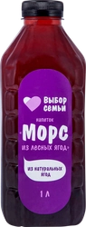 Морс ВЫБОР СЕМЬИ Лесная ягода, 1л