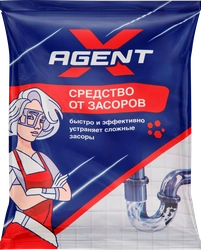 Средство от засоров AGENT X, 70г