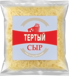 Изображение товара Сыр полутвердый 45% тертый, без змж, 100г
