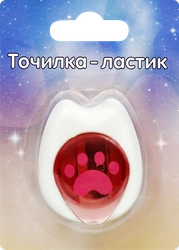 Точилка-ластик КРОК&ДИЛЛИ Cat, Арт. KR972405