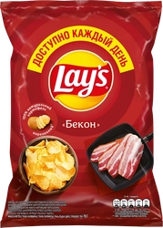 Чипсы картофельные LAY'S Бекон, 70г