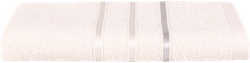 Изображение товара Полотенце махровое HOMECLUB Stripe 100х150см, цвет кремовый, Арт. HCS/100150/крем