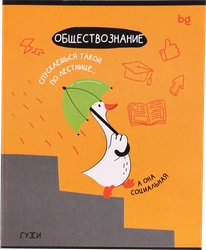 Тетрадь BG Обществознание, 40 листов, эконом