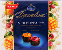 Изображение товара Конфеты ВДОХНОВЕНИЕ Mini Cupcakes манго-малина, 102г
