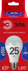 Лампа светодиодная ЭРА Red line LED A65-25W-865-E27 R 25Вт груша, холодный дневной свет, Арт. Б0048011