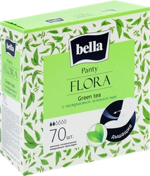 Прокладки BELLA Panty flora Green tea ежедневные, 70шт