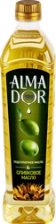 Масло подсолнечное ALMADOR с добавлением оливкового, 750мл