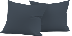 Изображение товара Набор наволочек HOMECLUB 50x70(+/-2)см, синий, Арт. HCPC-S-57-BL, 2шт