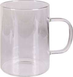 Изображение товара Кружка HOMECLUB Clear 450мл, стекло, Арт. KTBSC0412-1