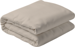 Изображение товара Пододеяльник HOMECLUB 175x215(+/-3)см, цвет жемчужный, Арт. HCDC-S-175-PE