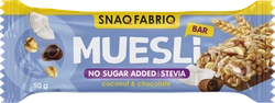 Батончик-мюсли SNAQ FABRIQ Кокос, с молочным шоколадом, 50г