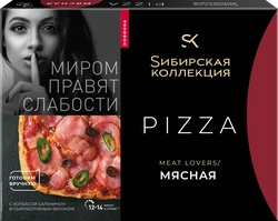 Пицца СИБИРСКАЯ КОЛЛЕКЦИЯ Meat Lovers Мясная, 420г