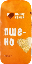 Пшено ВЫБОР СЕМЬИ, 1кг