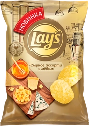Чипсы картофельные LAY'S Сырное ассорти с медом, 90г
