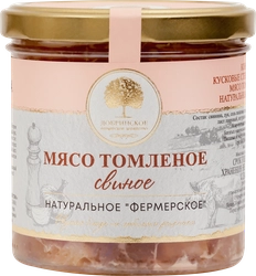 Мясо свиное томленое ДОБРИНСКОЕ Фермерское натуральное, 300г