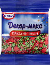 Изображение товара Посыпка кондитерская DR.BAKERS Декор-микс Праздничный, 10г