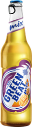 Напиток пивной GREENBEAT MIX Mango Passion fruit пастеризованный 6%, 0.45л