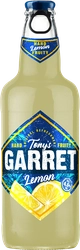 Напиток пивной TONY'S GARRET Hard Lemon пастеризованный 4,6%, 0.4л