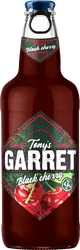 Напиток пивной TONY'S GARRET Hard Black Cherry пастеризованный 4,6%, 0.4л