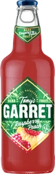 Напиток пивной TONY'S GARRET Hard Raspberry-Peach пастеризованный 4,6%, 0.4л