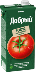 Нектар ДОБРЫЙ Томатный с сахаром и солью, 2л