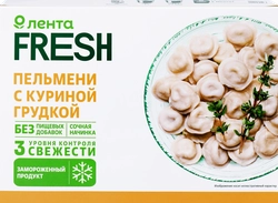 Пельмени ЛЕНТА FRESH с куриной грудкой, 500г