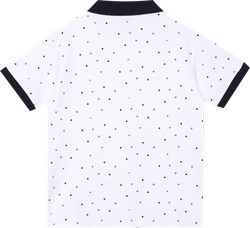 Рубашка для мальчика INWIN Kids, белая с принтом, Арт. BFTP-2