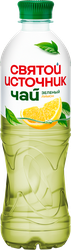 Изображение товара Напиток СВЯТОЙ ИСТОЧНИК Зеленый чай Лимон негазированный, 0.5л