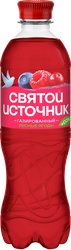 Изображение товара Напиток СВЯТОЙ ИСТОЧНИК со вкусом лесные ягоды газированный, 0.5л