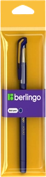 Ручка шариковая BERLINGO xGold, синий, 0,7мм