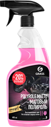 Изображение товара Полироль-очиститель пластика GRASS Polyrole Matte Клубника, матовый, Арт. 110427, 600мл