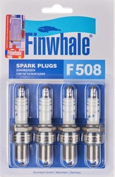 Свечи зажигания FINWHALE для LADA 2108–099 карбюратор, Арт. F508, 4шт