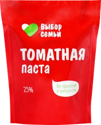 Паста томатная ВЫБОР СЕМЬИ 25%, 70г