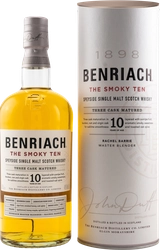 Виски BENRIACH The Smoky Ten Шотландский солодовый 46%, п/у, 0.7л