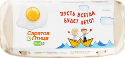Изображение товара Яйцо куриное ПУСТЬ ВСЕГДА БУДЕТ ЛЕТО СО, 10шт
