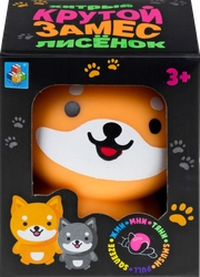 Игрушка 1TOY Крутой замес, Хитрый лисенок, 2 цвета, 6х7,5х5см, Арт. Т23815