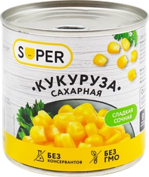 Кукуруза SUPER сахарная, в зернах, 425мл