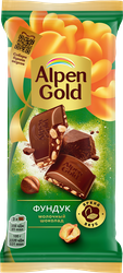 Шоколад ALPEN GOLD с фундуком, 80г