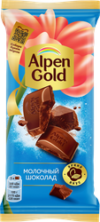 Шоколад молочный ALPEN GOLD, 80г