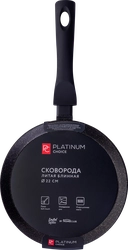 Сковорода блинная PLATINUM CHOICE 22см, литая, индукция, soft touch, Арт. PL-CH-22PAN