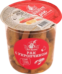 Сухарики багетные ДОН КРУТОН со вкусом рака с укропчиком, 100г