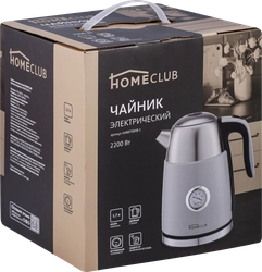 Чайник электрический HOMECLUB с термометром, 1.7л, Арт. HHB8708AB-1