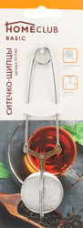 Изображение товара Ситечко-щипцы HOMECLUB Basic, нержавеющая сталь, Арт. TO-FW5