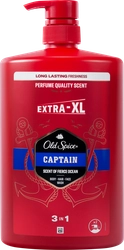 Гель для душа и шампунь мужской OLD SPICE Captain 2в1, 1л