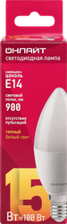 Изображение товара Лампа ОНЛАЙТ Свеча 15Вт Е14 теплый свет, Арт. 90452
