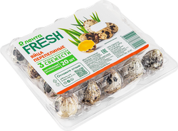 Яйцо перепелиное ЛЕНТА FRESH, 20шт