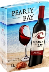 Вино PEARLY BAY Драй Ред красное сухое, 3л