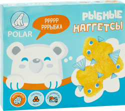 Наггетсы тресковые POLAR Медвежонок, в панировке, 300г